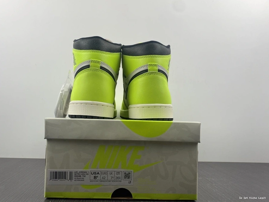 1 Volt Retro OG Air Jordan High 555088-702 Visionaire 0330